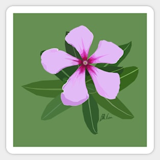 Cute pink flower Sticker